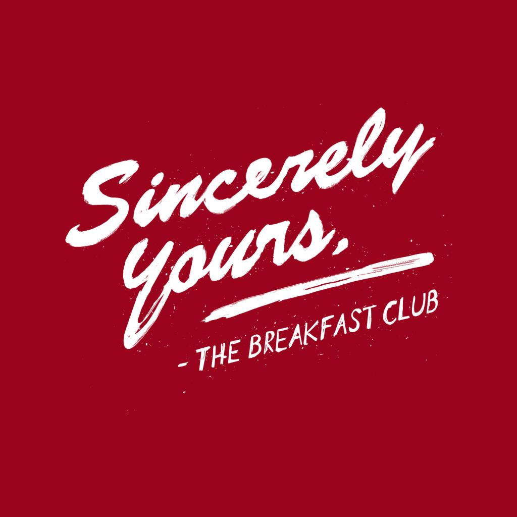 The Breakfast Club Sincerely Yours Women's Sweatshirt product image 5