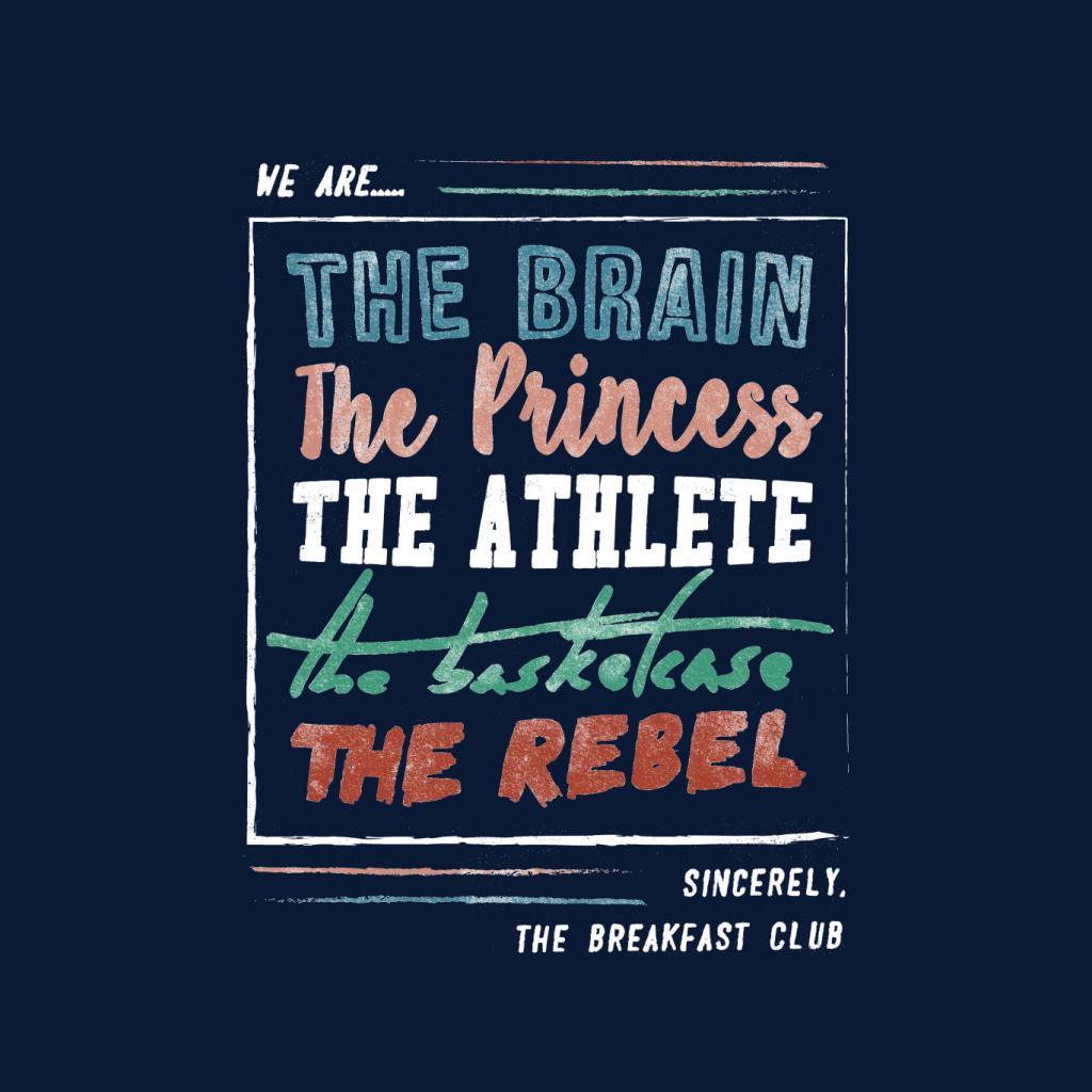 The Breakfast Club We Are Brain Princess Athlete Women's product image 2