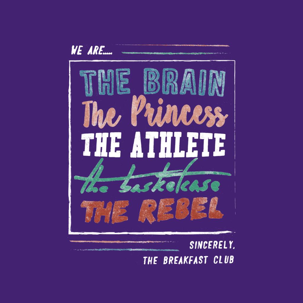 The Breakfast Club We Are Brain Princess Athlete Women's product image 5