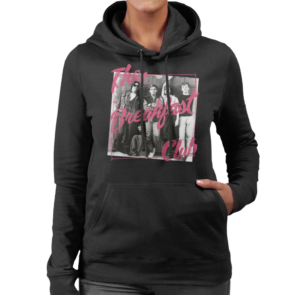 The Breakfast Club Pink Text Characters At Lockers Women's product image 1