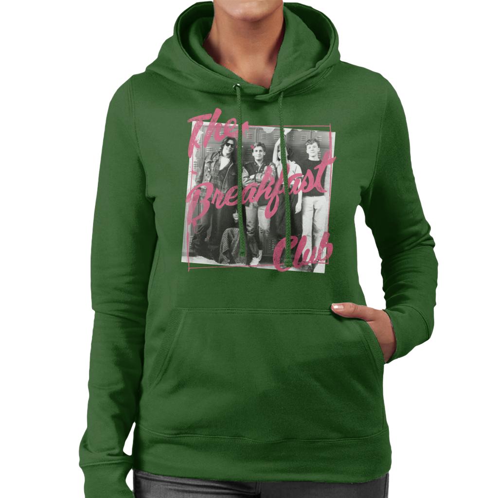 The Breakfast Club Pink Text Characters At Lockers Women's product image 4