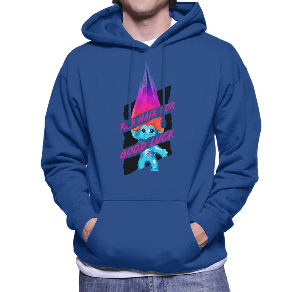 Trolls Rub Hair For Good Luck Men's Hooded Sweatshirt product image 4