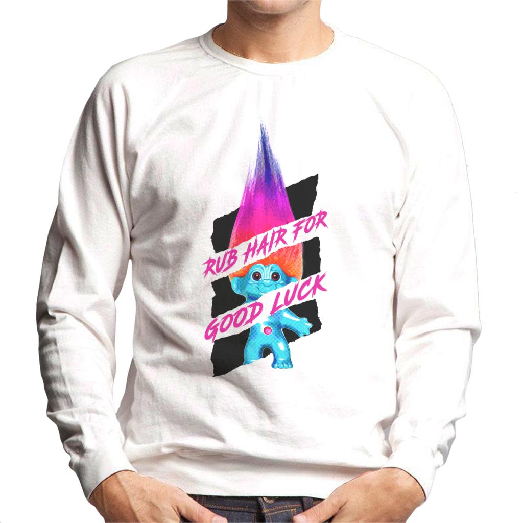 Trolls Rub Hair For Good Luck Men's Sweatshirt product image 1
