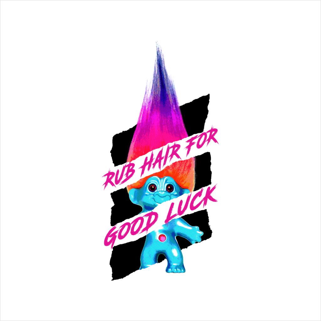 Trolls Rub Hair For Good Luck Women's Hooded Sweatshirt product image 2