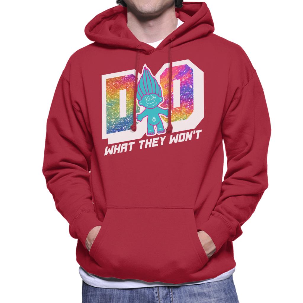 Trolls Do What They Wont Men's Hooded Sweatshirt product image 4