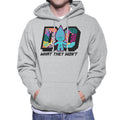 Trolls Do What They Wont Cosmic Pattern Men's Hooded product image 1