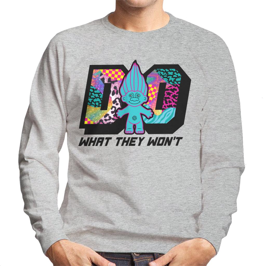 Trolls Do What They Wont Cosmic Pattern Men's Sweatshirt product image 1