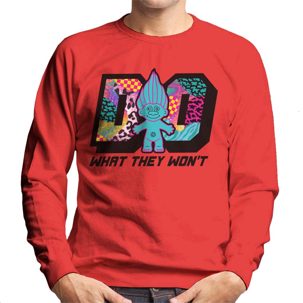 Trolls Do What They Wont Cosmic Pattern Men's Sweatshirt product image 6