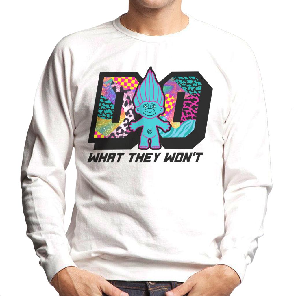 Trolls Do What They Wont Cosmic Pattern Men's Sweatshirt product image 4