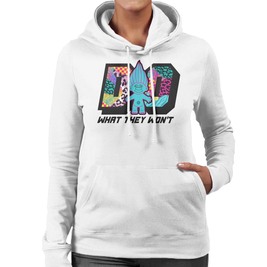 Trolls Do What They Wont Cosmic Pattern Women's Hooded product image 4