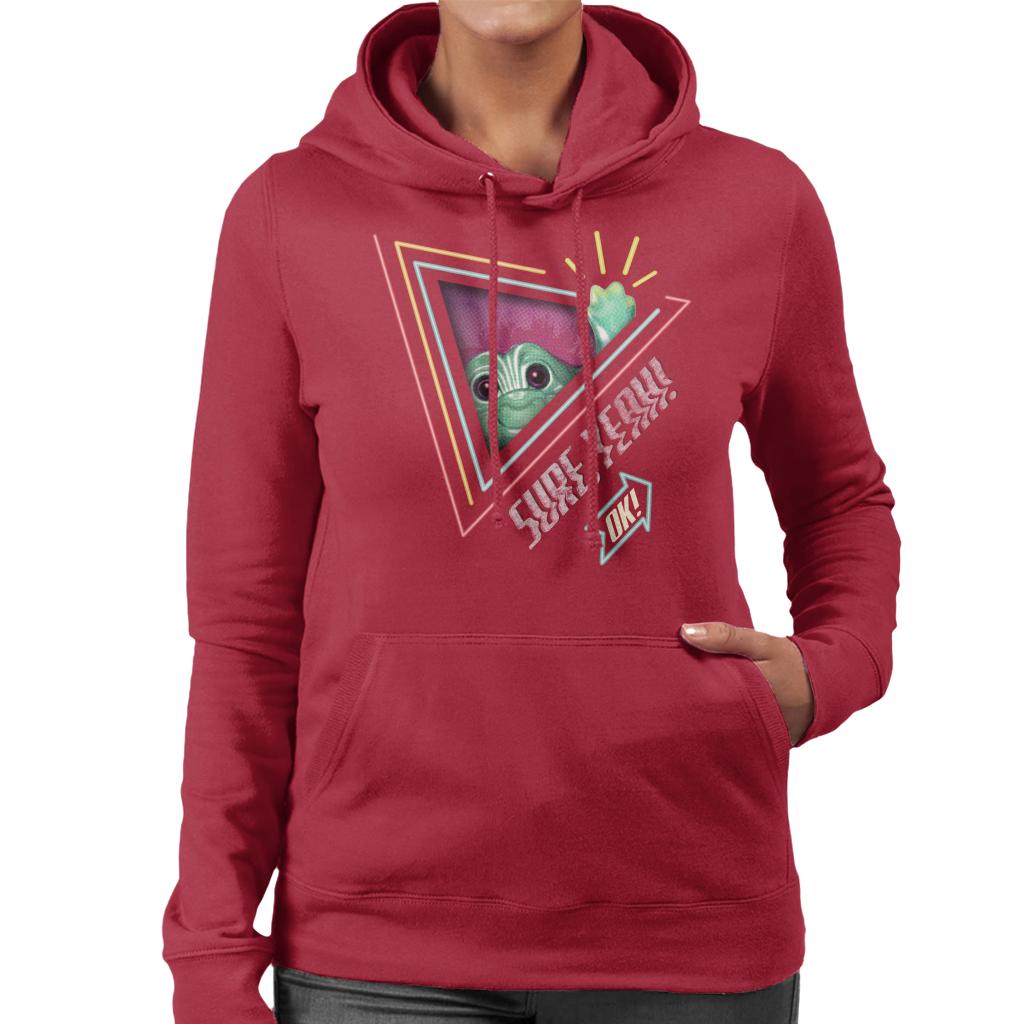 Trolls Sure Yeah Ok Women's Hooded Sweatshirt product image 4