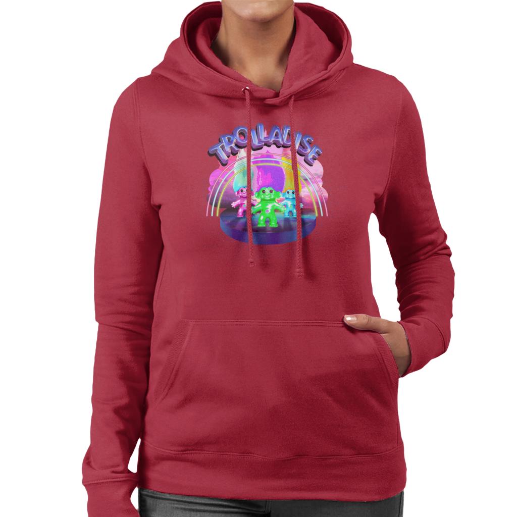 Trolls In Trolladise Women's Hooded Sweatshirt product image 4
