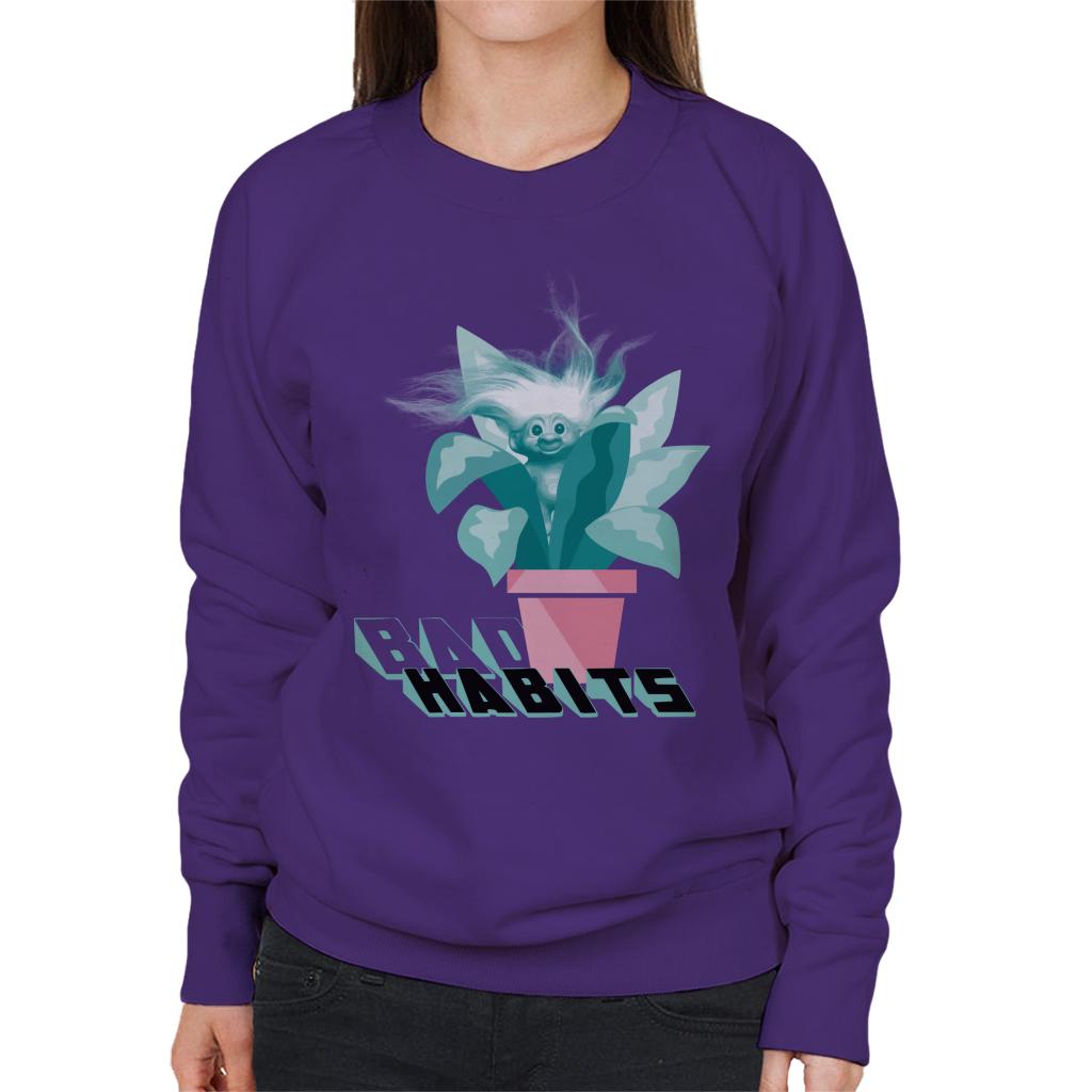 Trolls Bad Habits Women's Sweatshirt product image 4