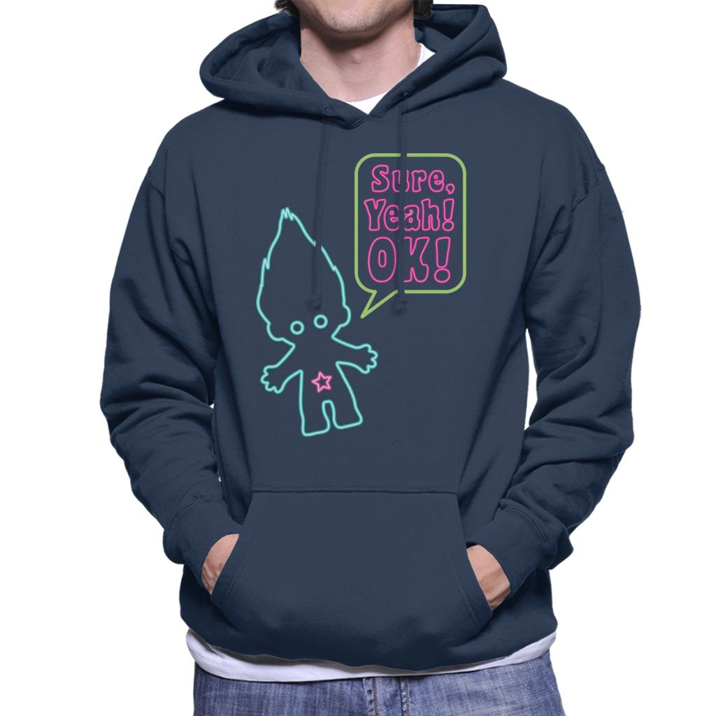 Trolls Neon Sure Yeah Ok Men's Hooded Sweatshirt product image 4