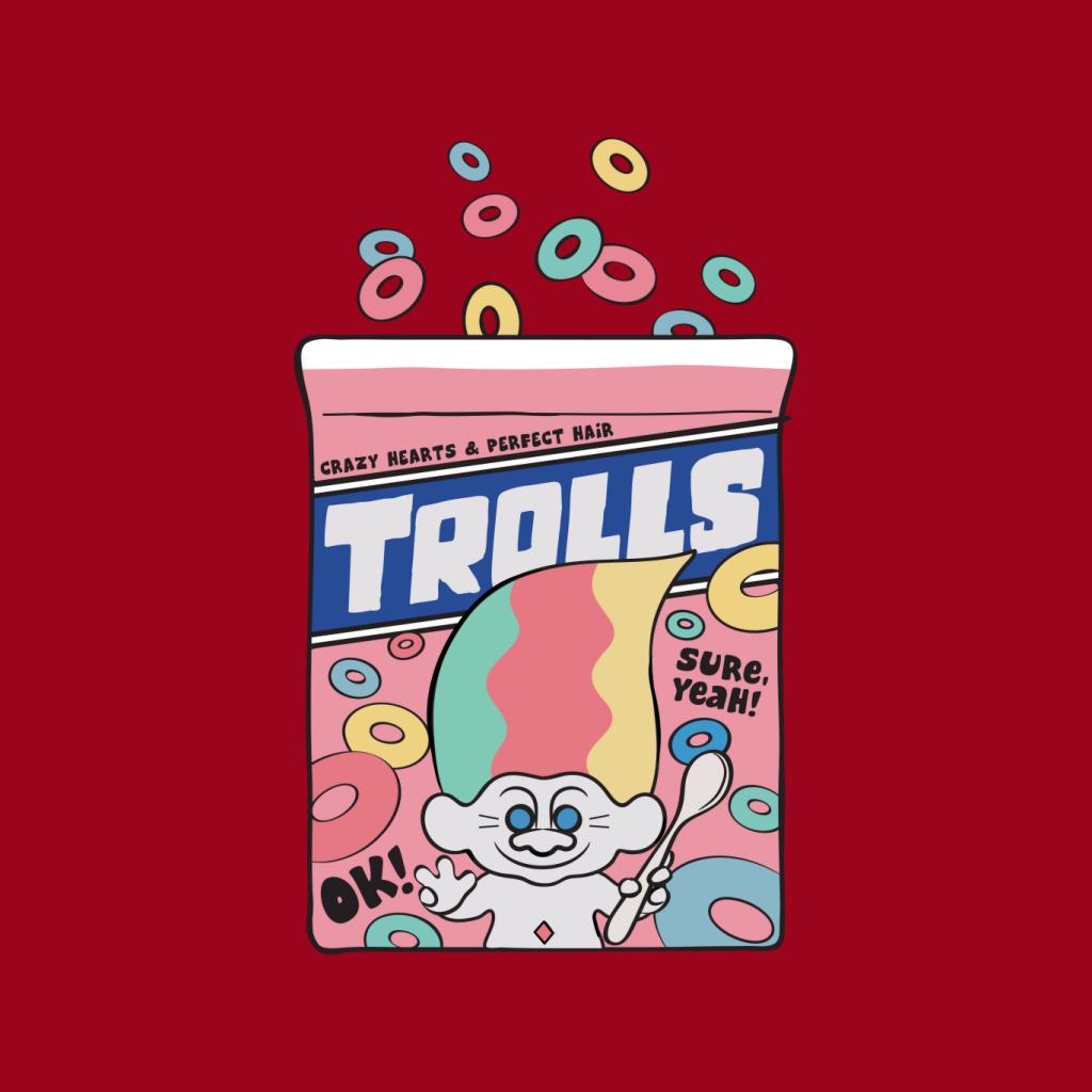 Trolls Crazy Hearts And Perfect Hair Men's Hooded Sweatshirt product image 5