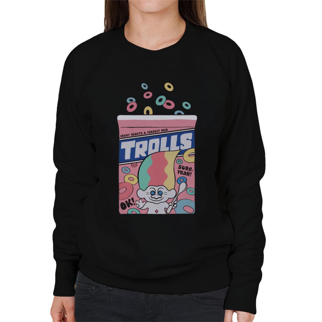 Trolls Crazy Hearts And Perfect Hair Women's Sweatshirt product image 1