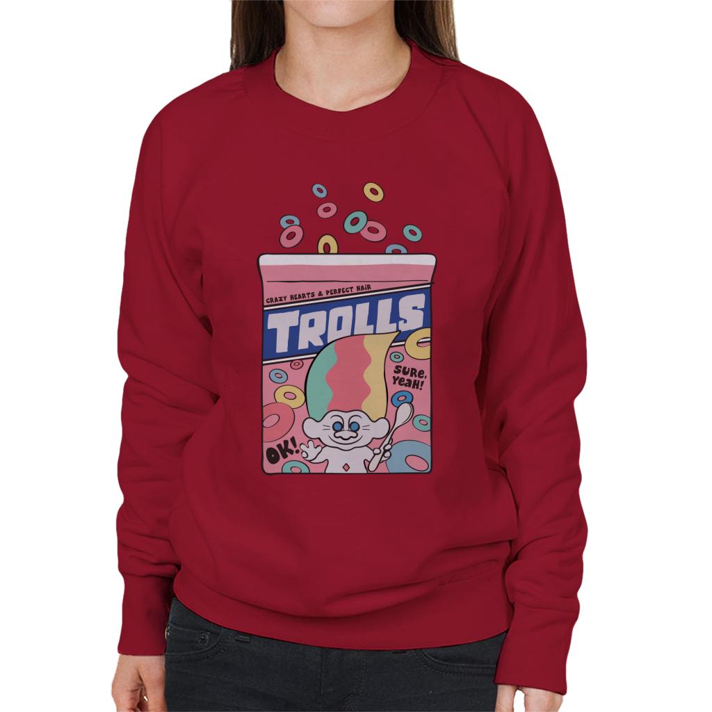 Trolls Crazy Hearts And Perfect Hair Women's Sweatshirt product image 4