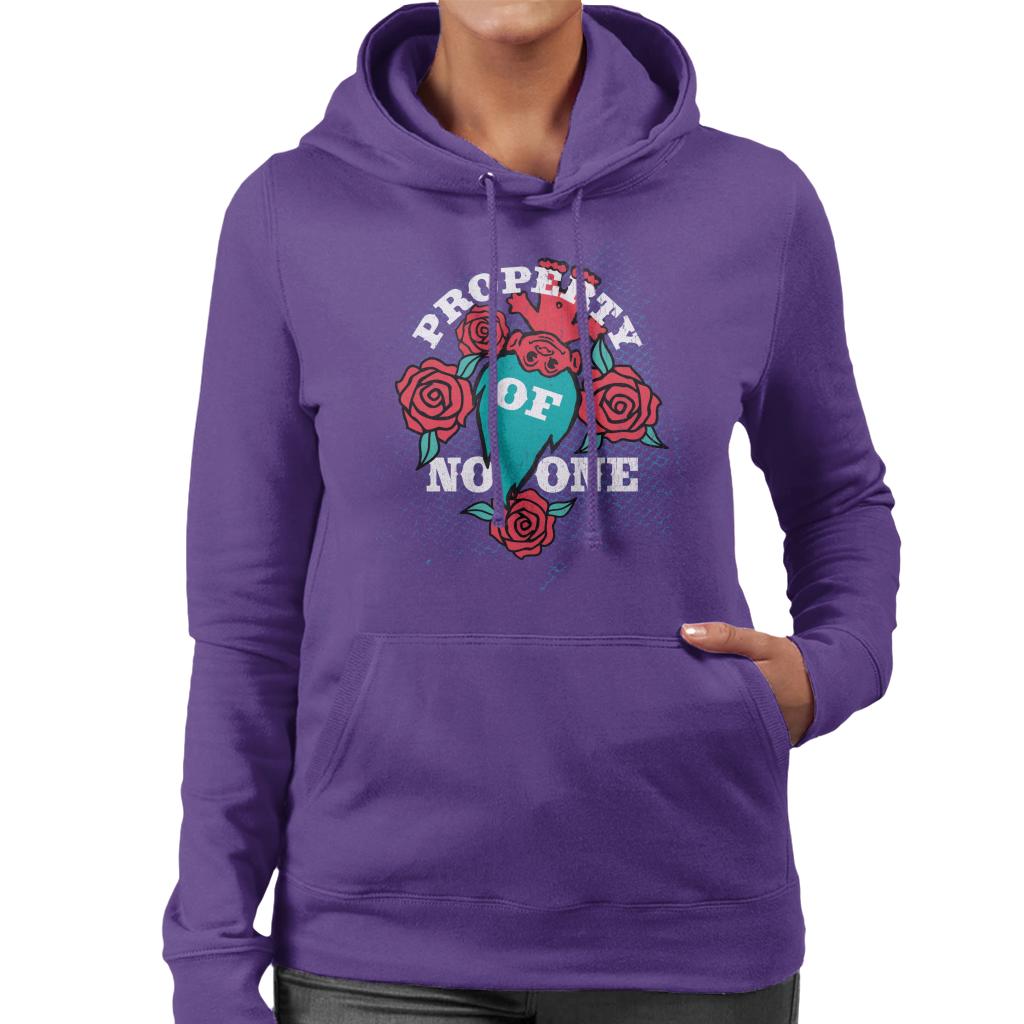 Trolls Property Of No One Women's Hooded Sweatshirt product image 4