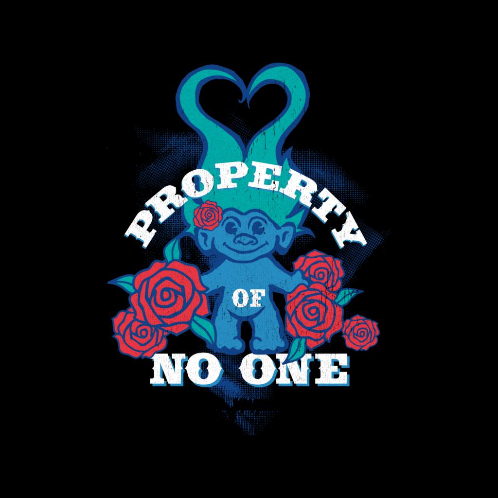 Trolls Property Of No One Love Heart Women's T-Shirt product image 2