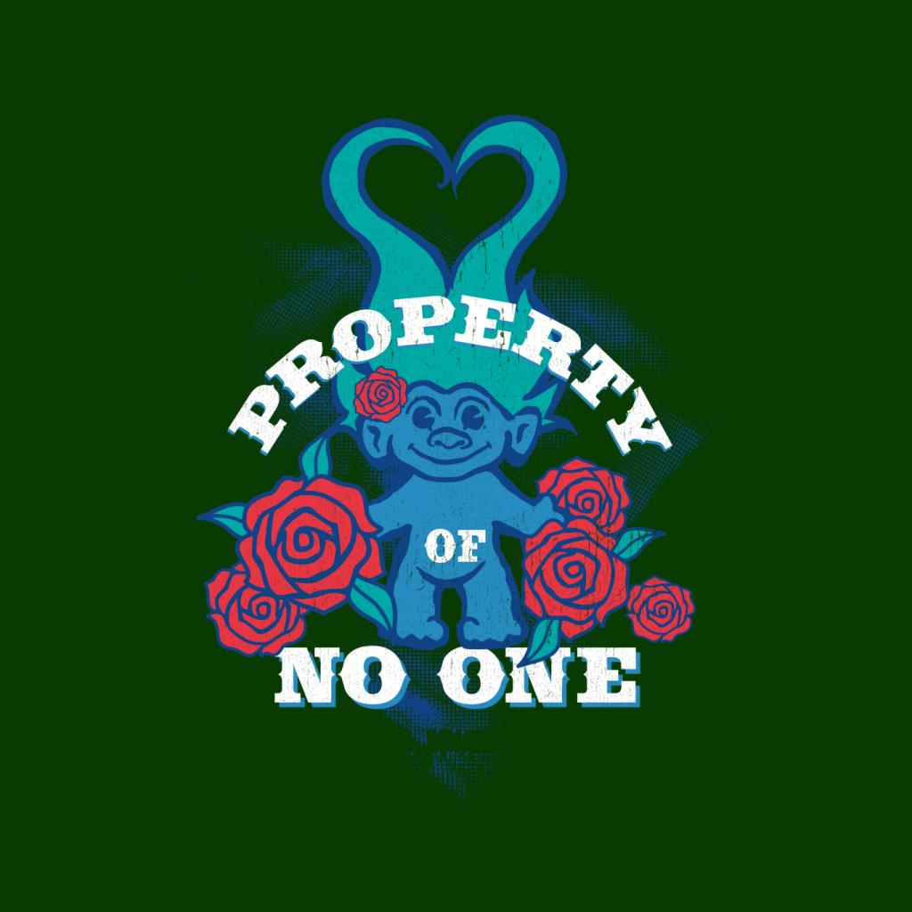 Trolls Property Of No One Love Heart Women's T-Shirt product image 5