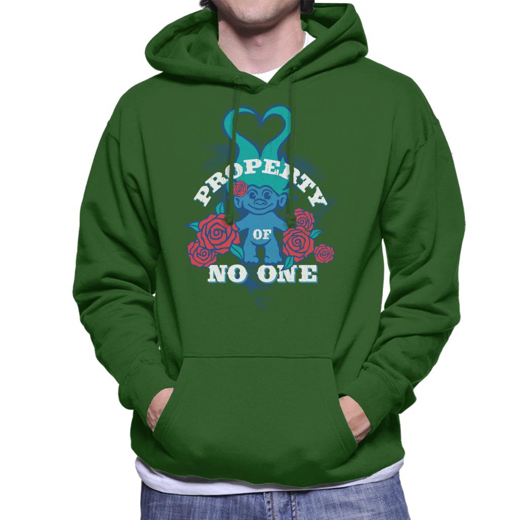 Trolls Property Of No One Love Heart Men's Hooded Sweatshirt product image 4