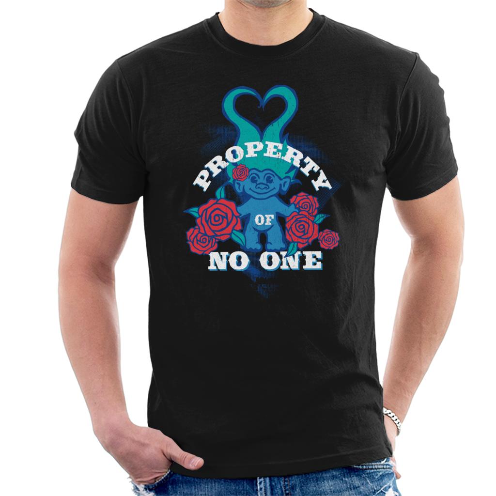 Trolls Property Of No One Love Heart Men's T-Shirt product image 1