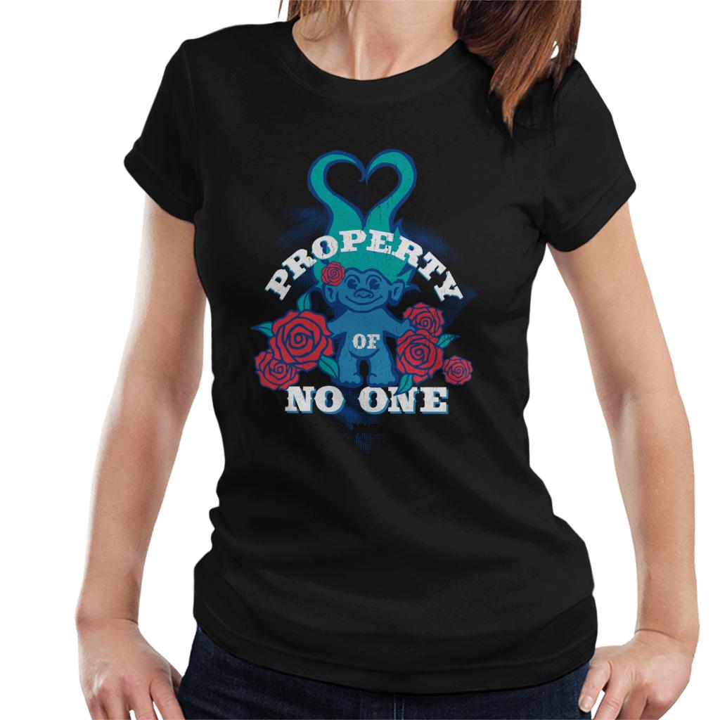 Trolls Property Of No One Love Heart Women's T-Shirt product image 1