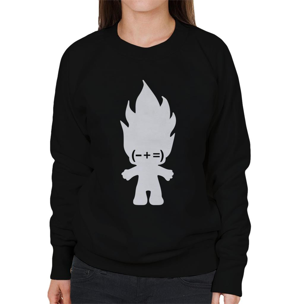 Trolls Minus Plus Equals Women's Sweatshirt product image 1