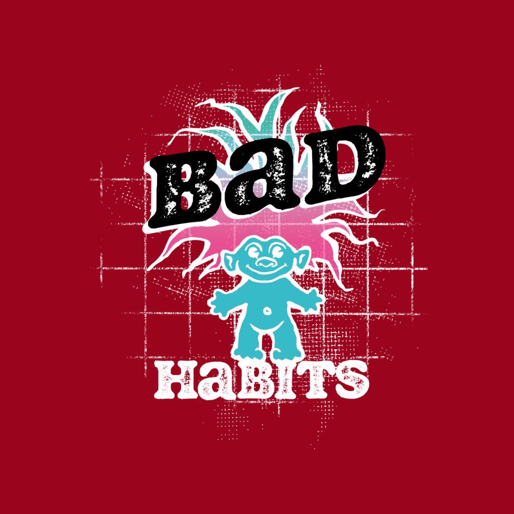 Trolls Bad Habits Pink And Blue Gradient Hair Men's Hooded product image 5