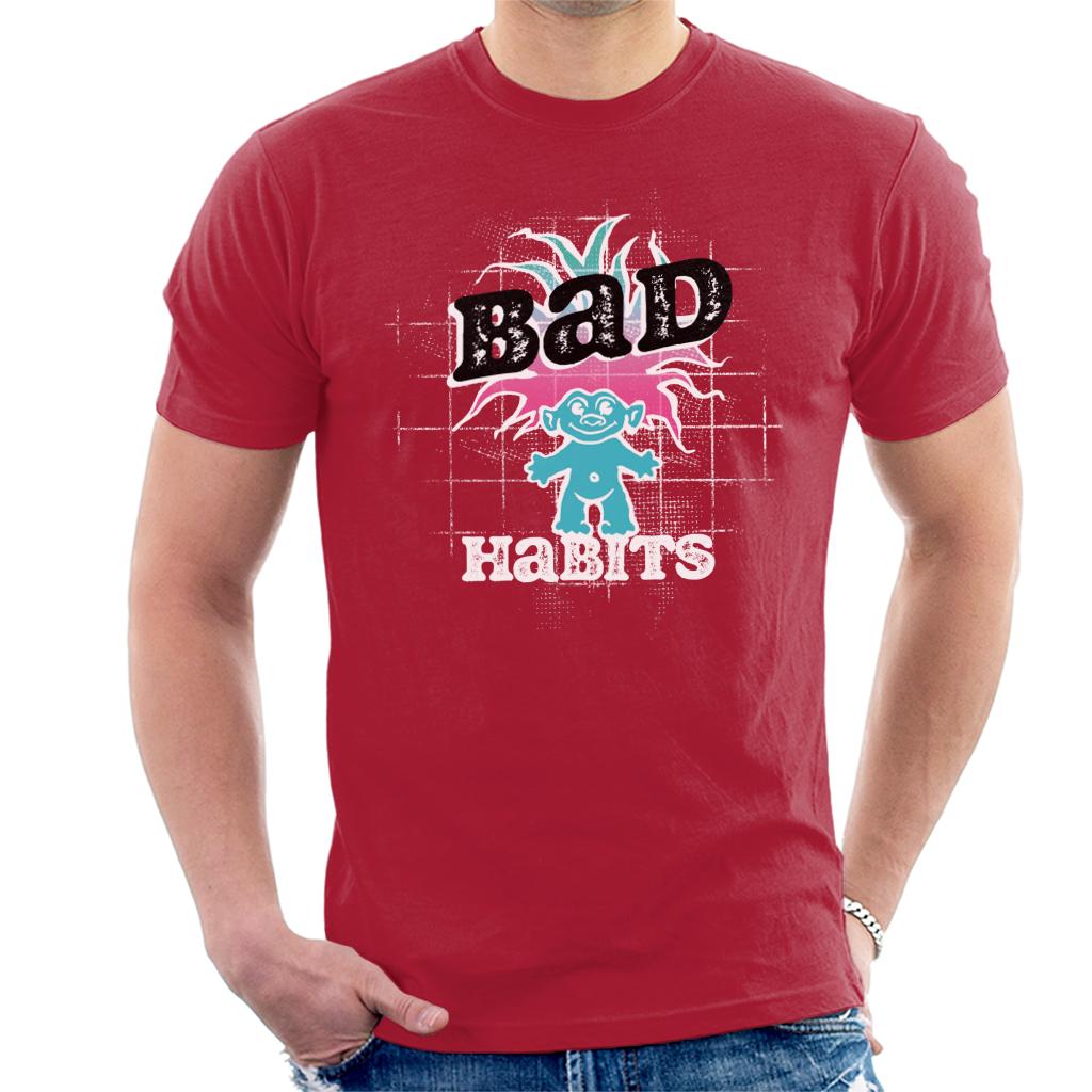 Trolls Bad Habits Pink And Blue Gradient Hair Men's T-Shirt product image 4
