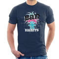 Trolls Bad Habits Pink And Blue Gradient Hair Men's T-Shirt product image 1