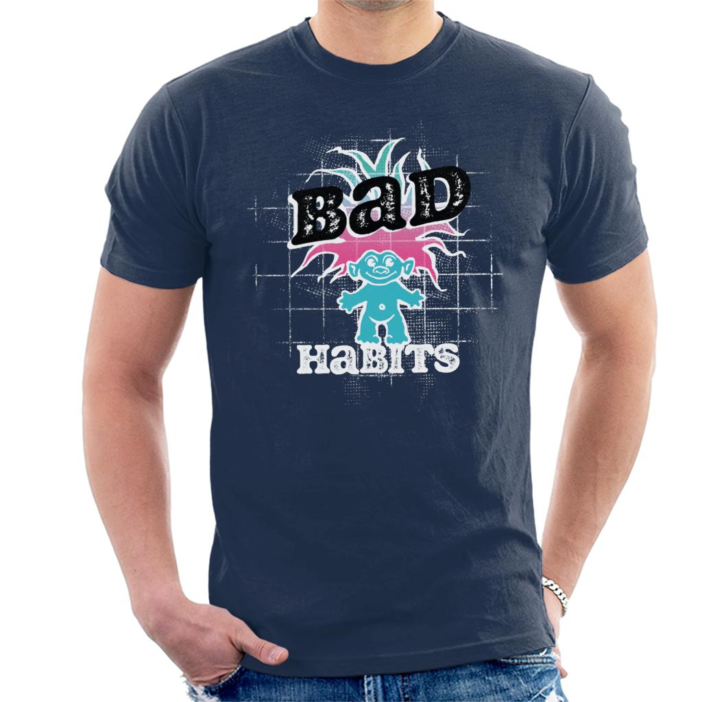 Trolls Bad Habits Pink And Blue Gradient Hair Men's T-Shirt product image 1