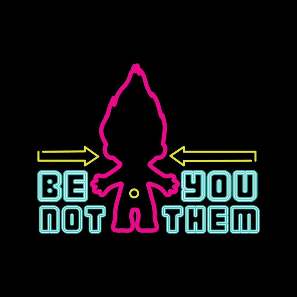 Trolls Neon Silhouette Be You Not Them Women's Sweatshirt product image 2