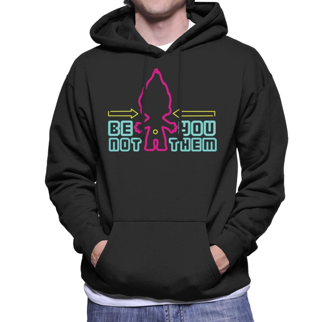 Trolls Neon Silhouette Be You Not Them Men's Hooded product image 1