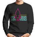 Trolls Neon Silhouette Be You Not Them Men's Sweatshirt product image 1