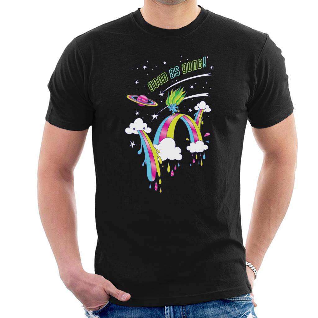 Trolls Good As Gone Rainbow Roller Skating Men's T-Shirt product image 1