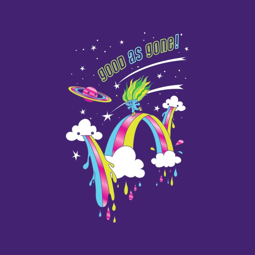 Trolls Good As Gone Rainbow Roller Skating Women's T-Shirt product image 5