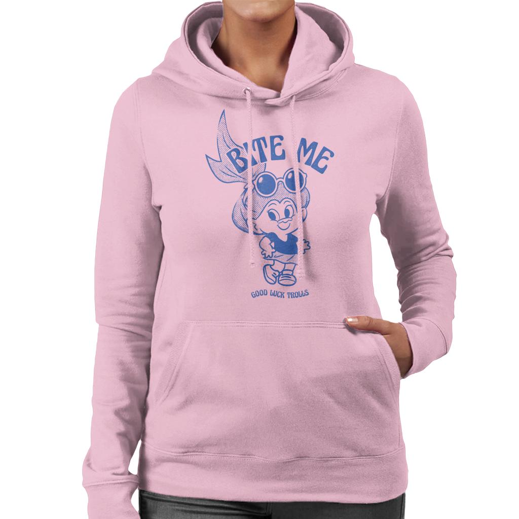 Trolls Bite Me Good Luck Women's Hooded Sweatshirt product image 6