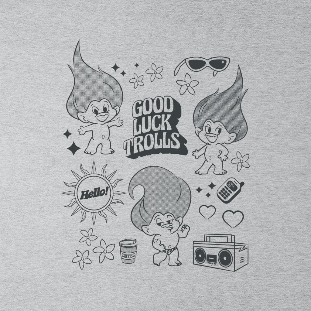 Trolls Hello Good Luck Dancing Men's Sweatshirt product image 2