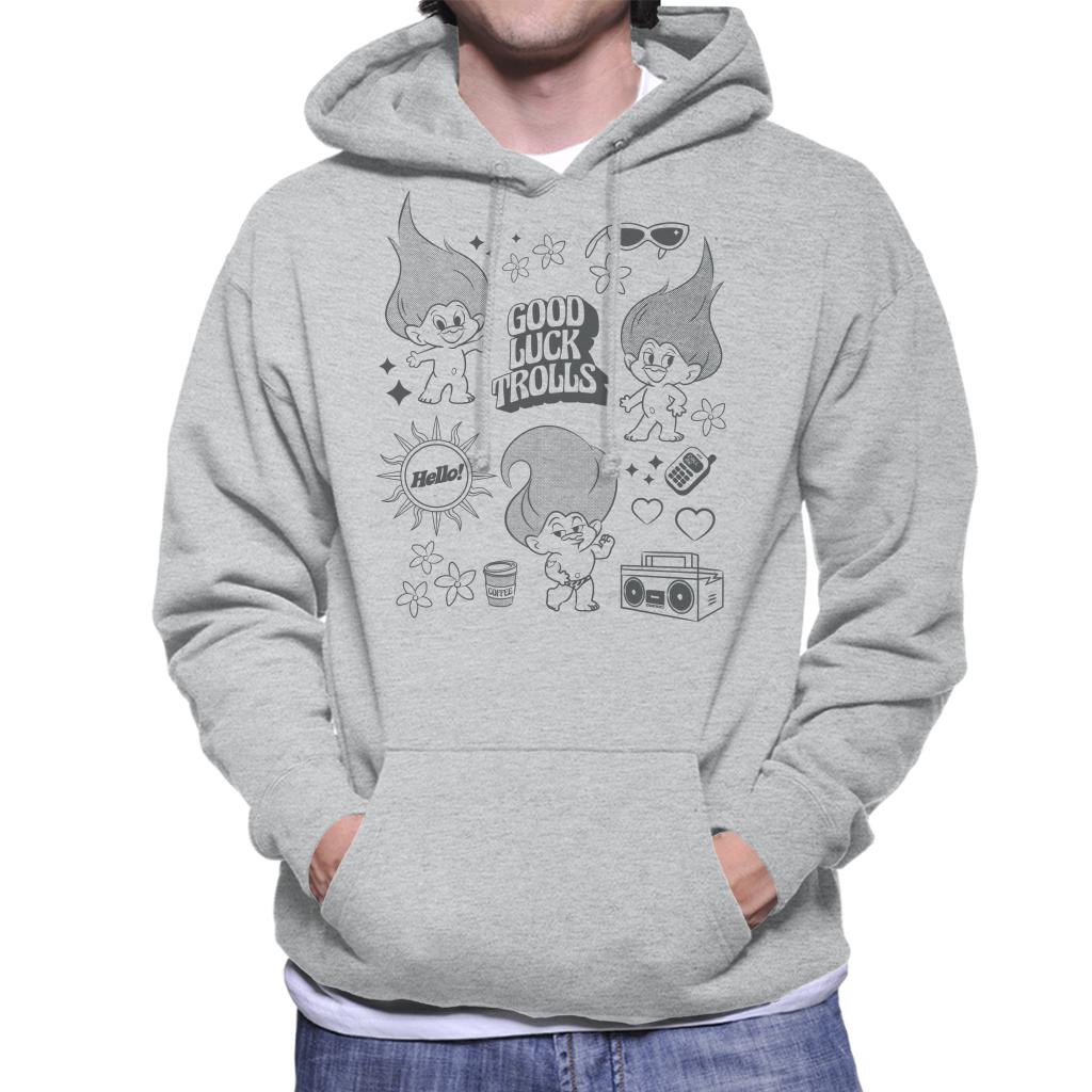 Trolls Hello Good Luck Dancing Men's Hooded Sweatshirt product image 1