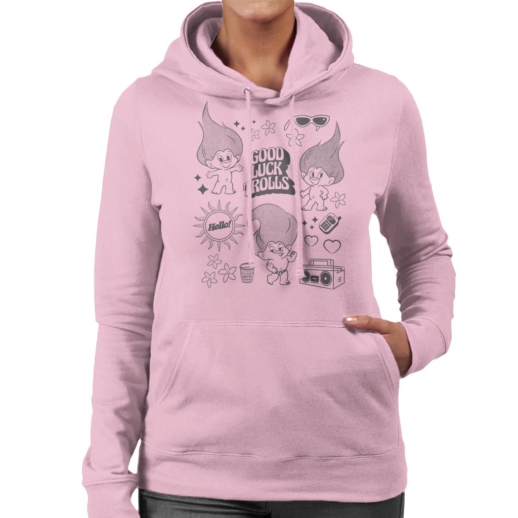 Trolls Hello Good Luck Dancing Women's Hooded Sweatshirt product image 4