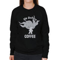 Trolls Me Before Coffee Women's Sweatshirt product image 1