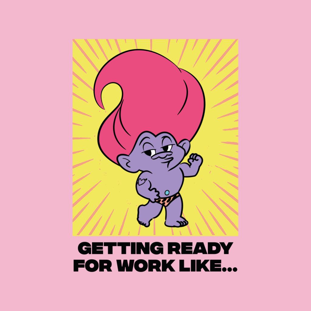 Trolls Getting Ready For Work Like Women's T-Shirt product image 7