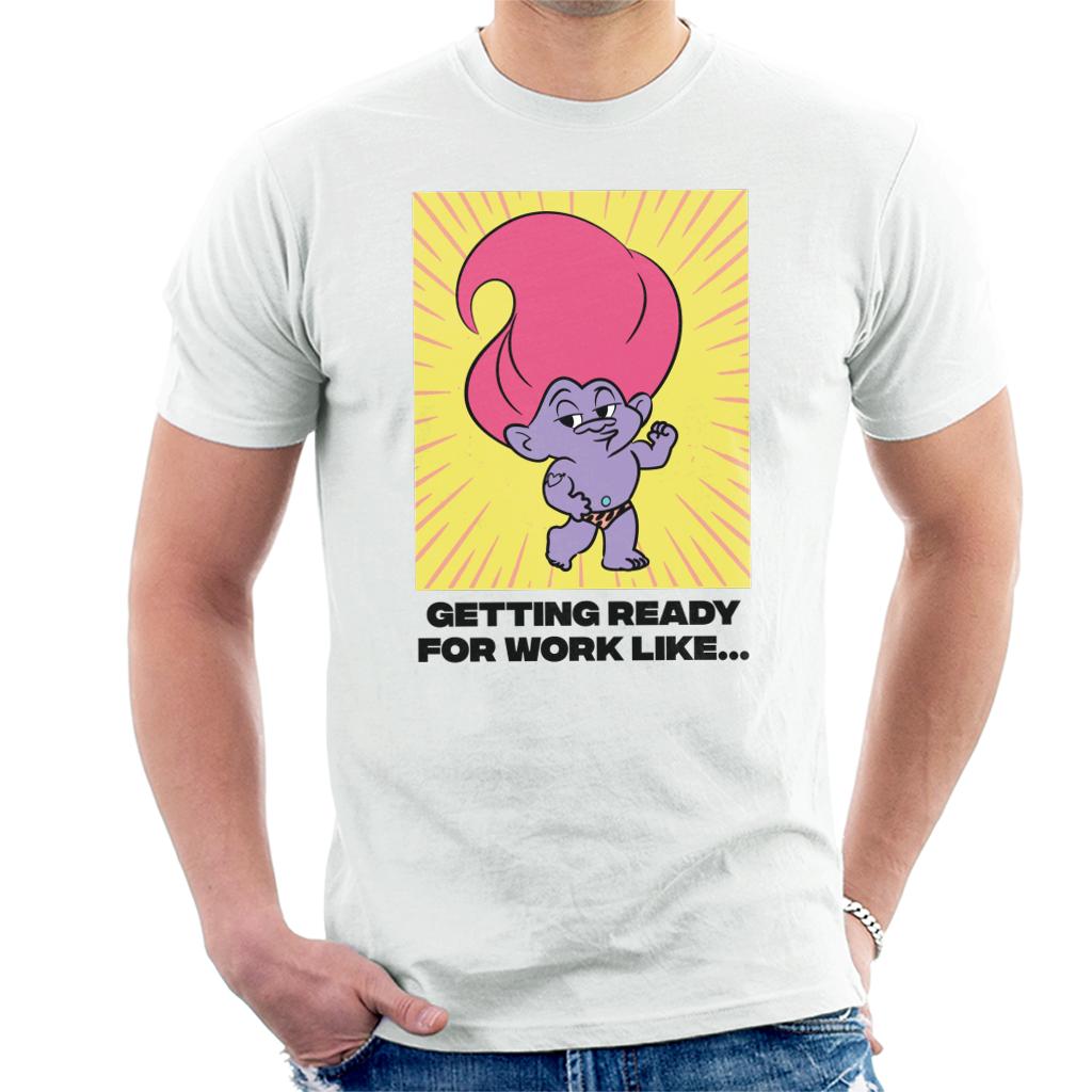 Trolls Getting Ready For Work Like Men's T-Shirt product image 1