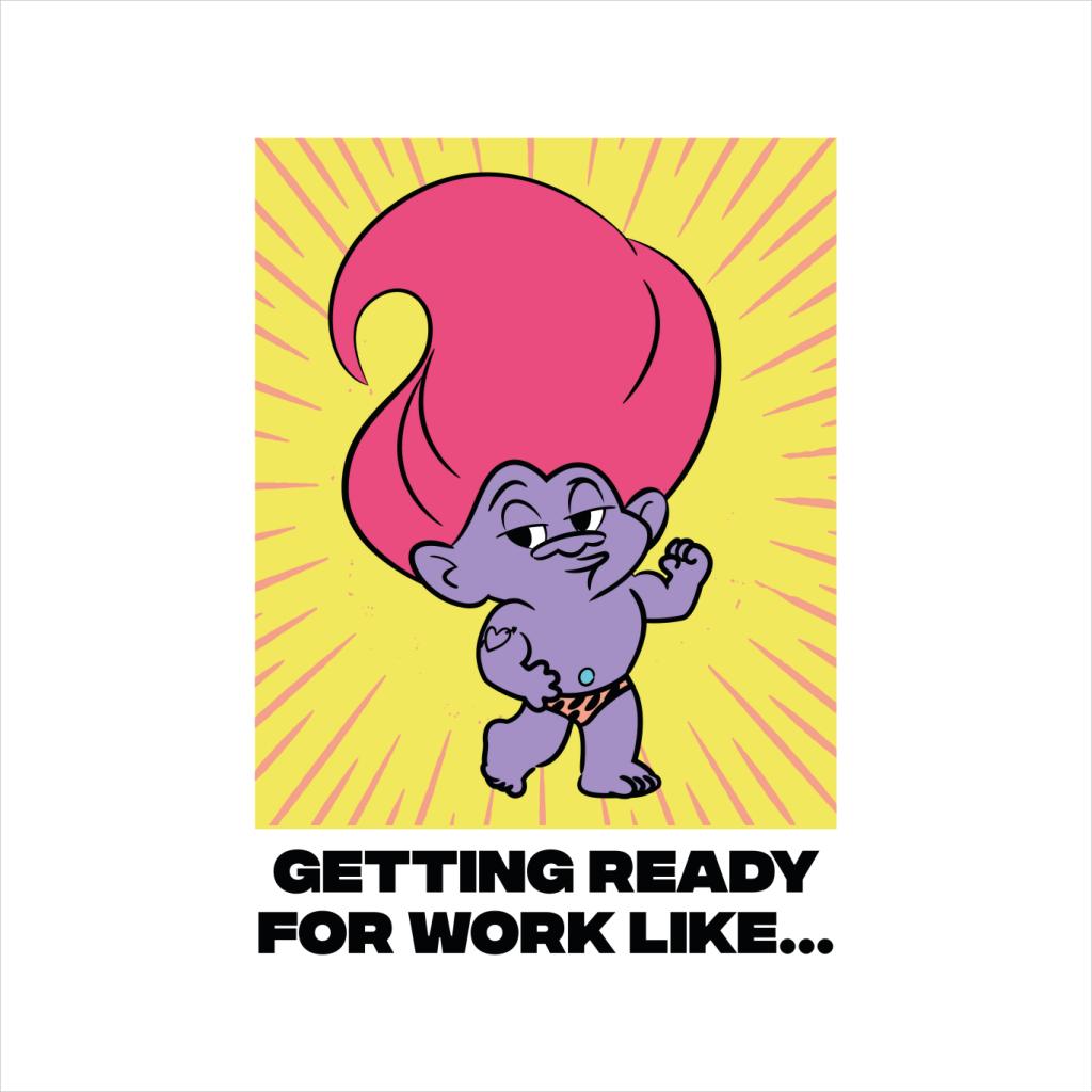 Trolls Getting Ready For Work Like Men's T-Shirt product image 2