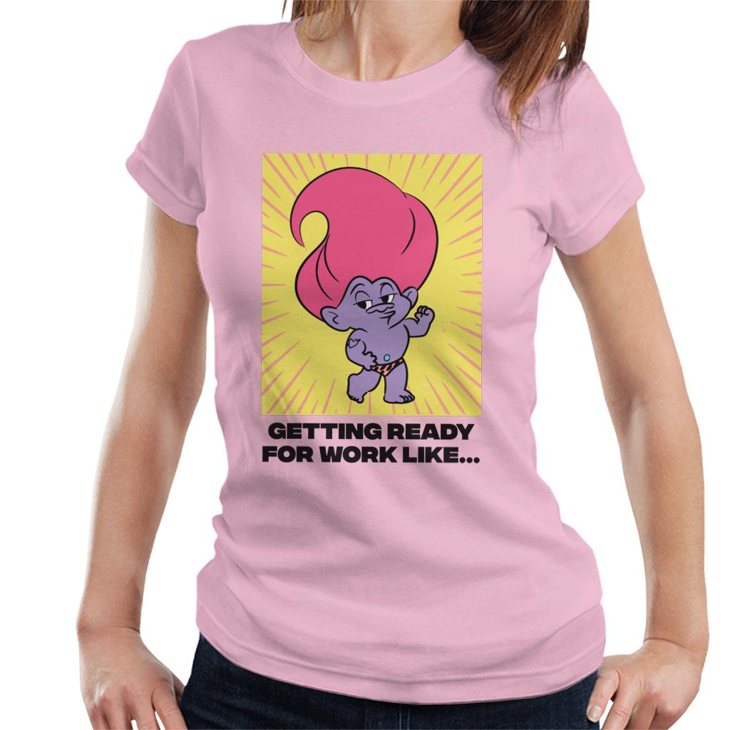 Trolls Getting Ready For Work Like Women's T-Shirt product image 6