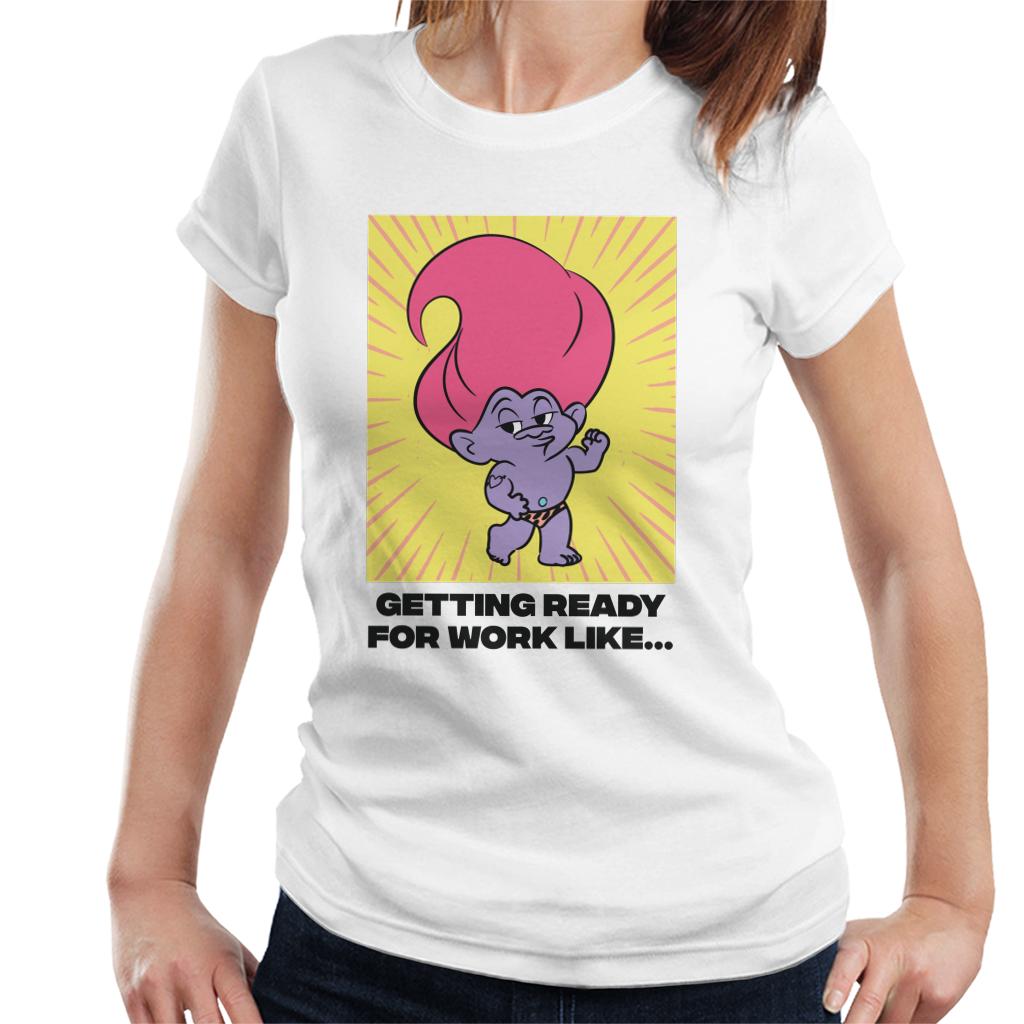 Trolls Getting Ready For Work Like Women's T-Shirt product image 1