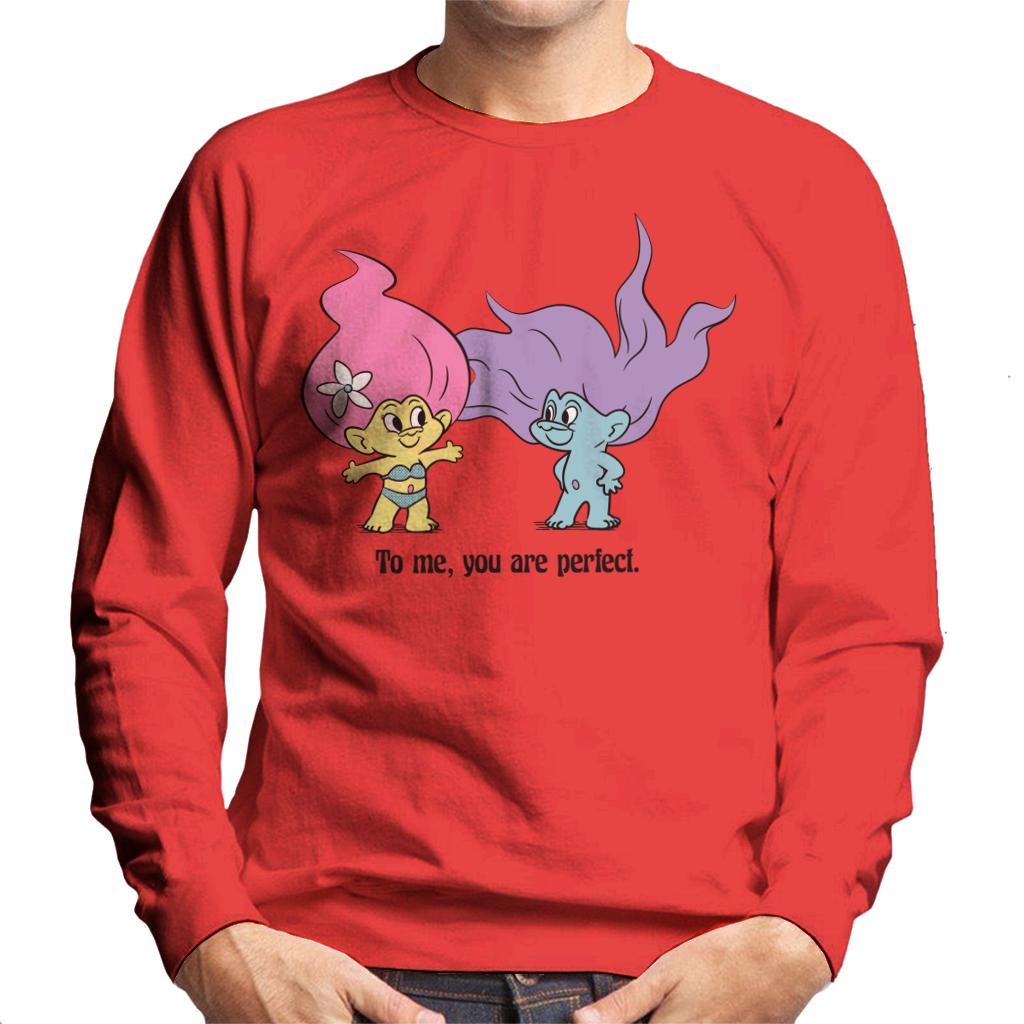 Trolls To Me You Are Perfect Men's Sweatshirt product image 4