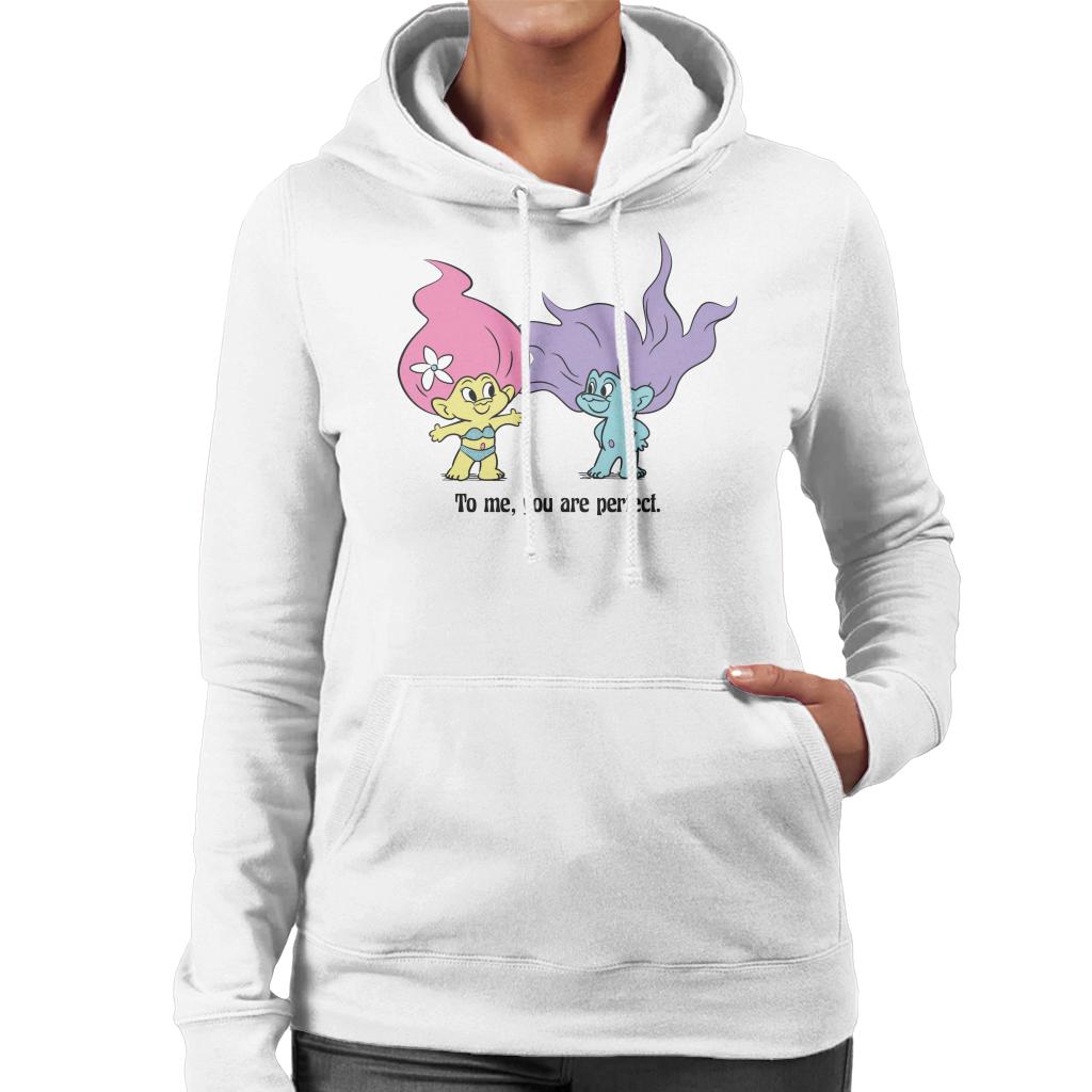 Trolls To Me You Are Perfect Women's Hooded Sweatshirt product image 1