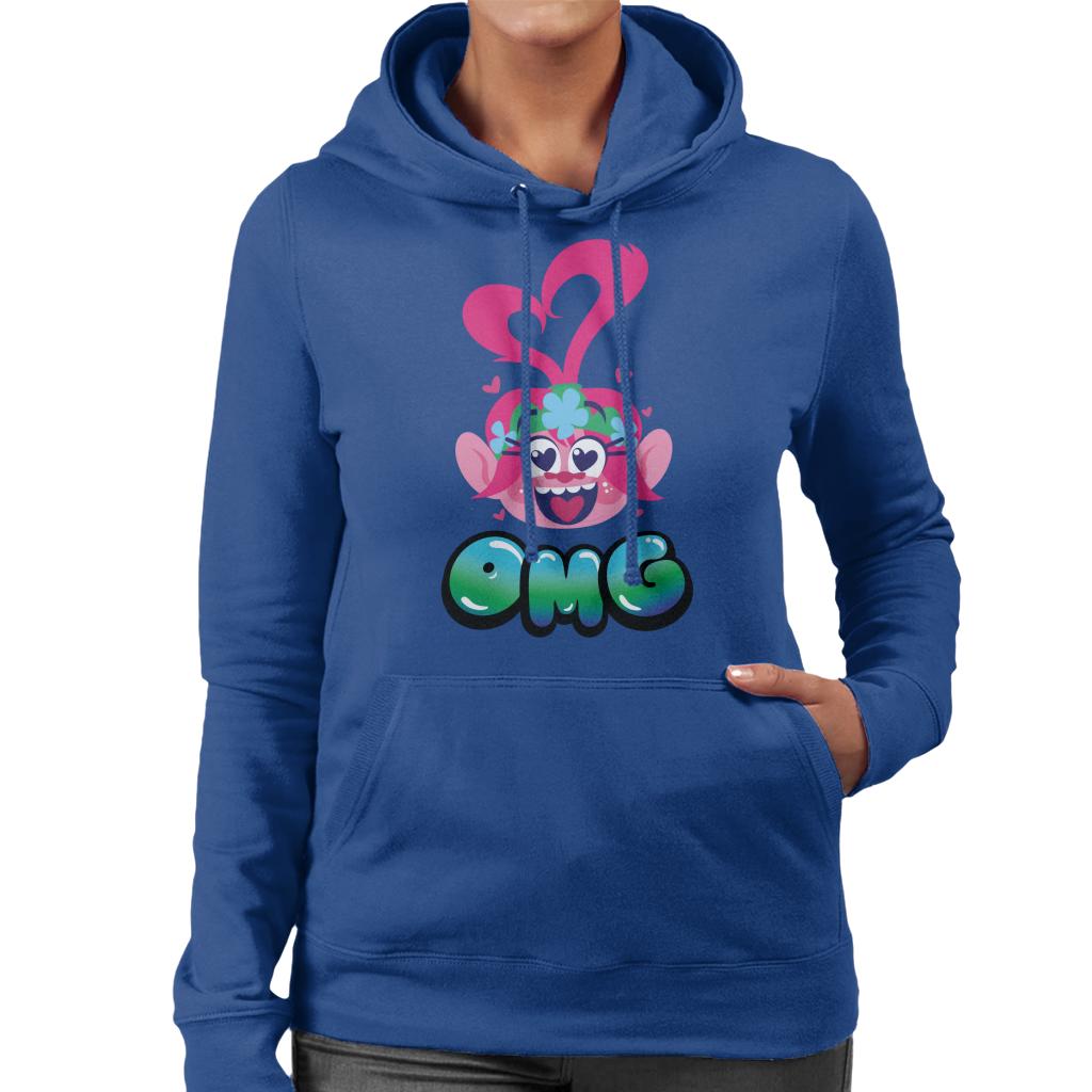 Trolls Queen Poppy Omg Women's Hooded Sweatshirt product image 4